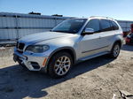 2011 Bmw X5 Xdrive35i Silver vin: 5UXZV4C54BL404698