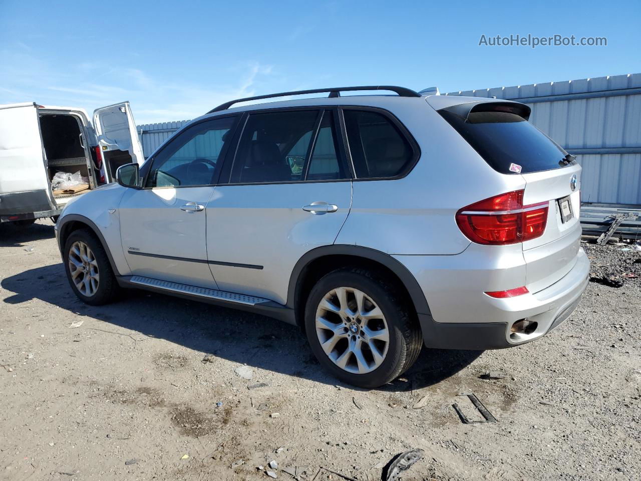 2011 Bmw X5 Xdrive35i Silver vin: 5UXZV4C54BL404698