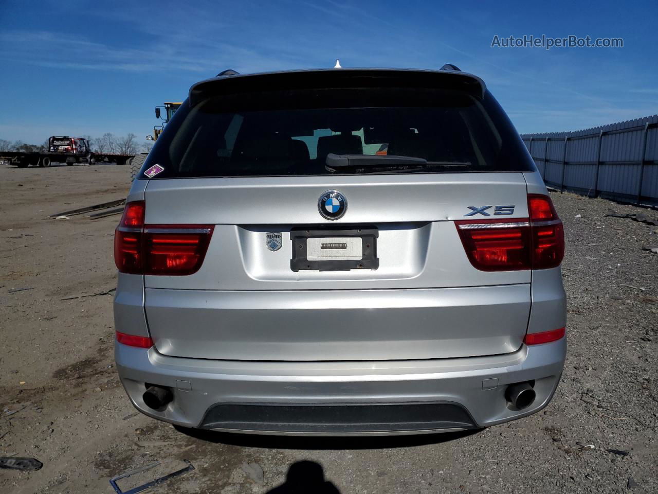 2011 Bmw X5 Xdrive35i Silver vin: 5UXZV4C54BL404698