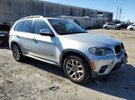 2011 Bmw X5 Xdrive35i Silver vin: 5UXZV4C54BL404698