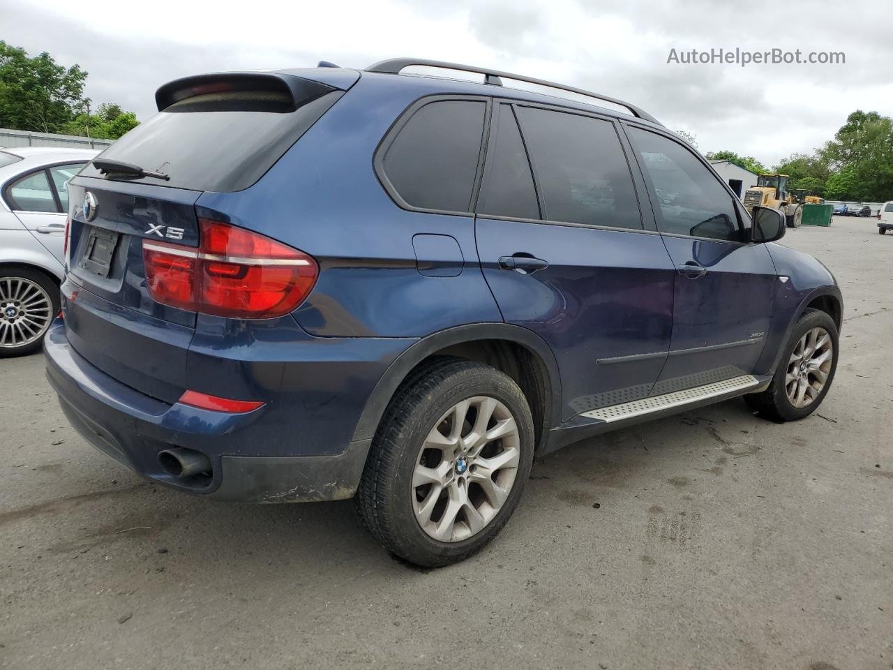 2011 Bmw X5 Xdrive35i Blue vin: 5UXZV4C54BL405348