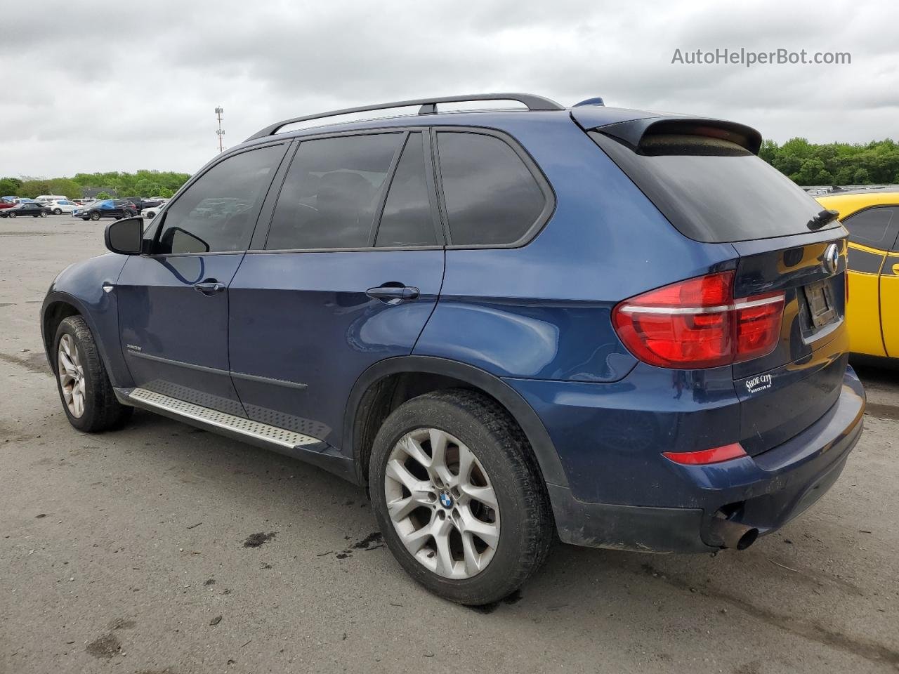 2011 Bmw X5 Xdrive35i Blue vin: 5UXZV4C54BL405348