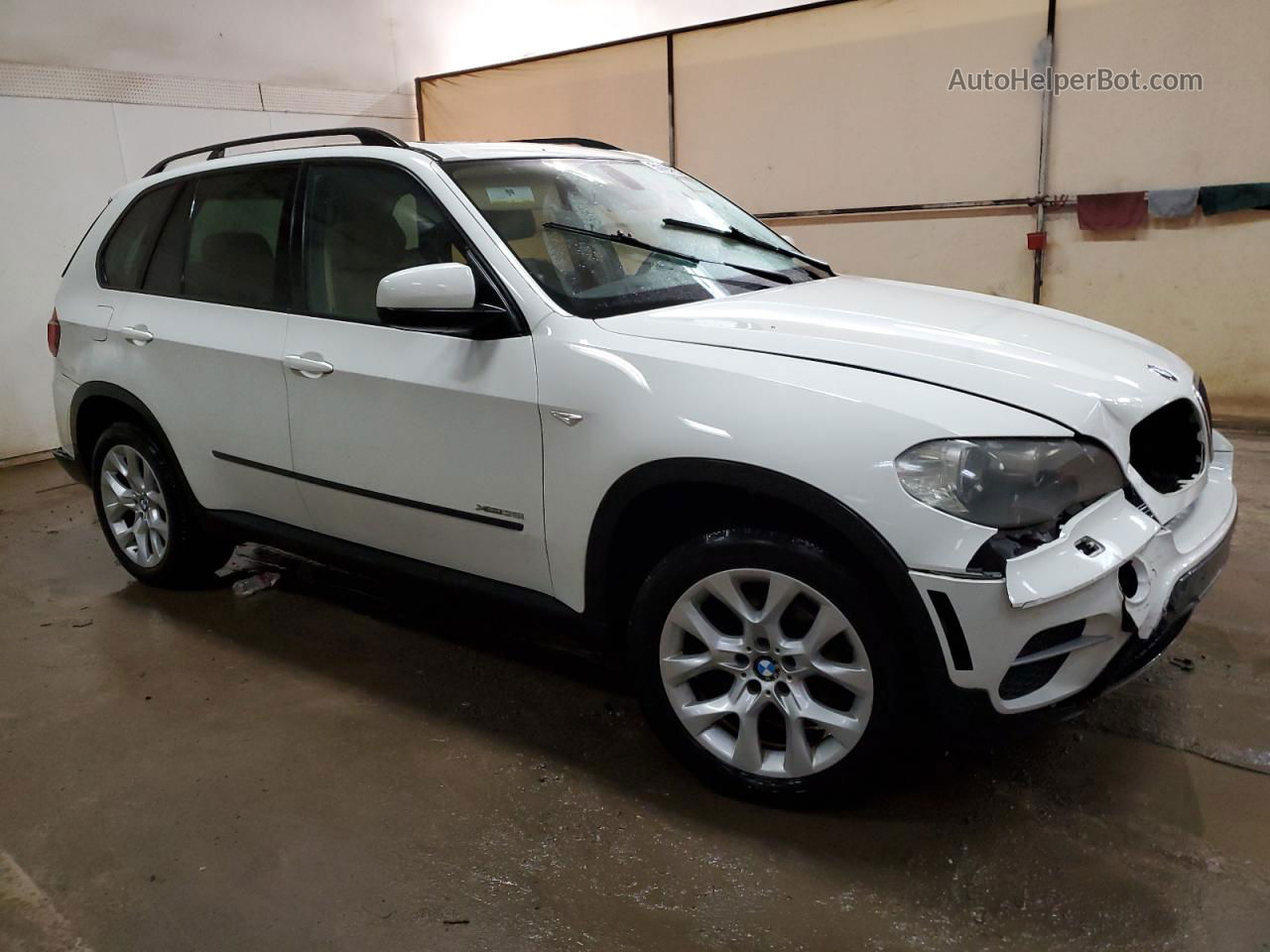 2011 Bmw X5 Xdrive35i White vin: 5UXZV4C54BL407780