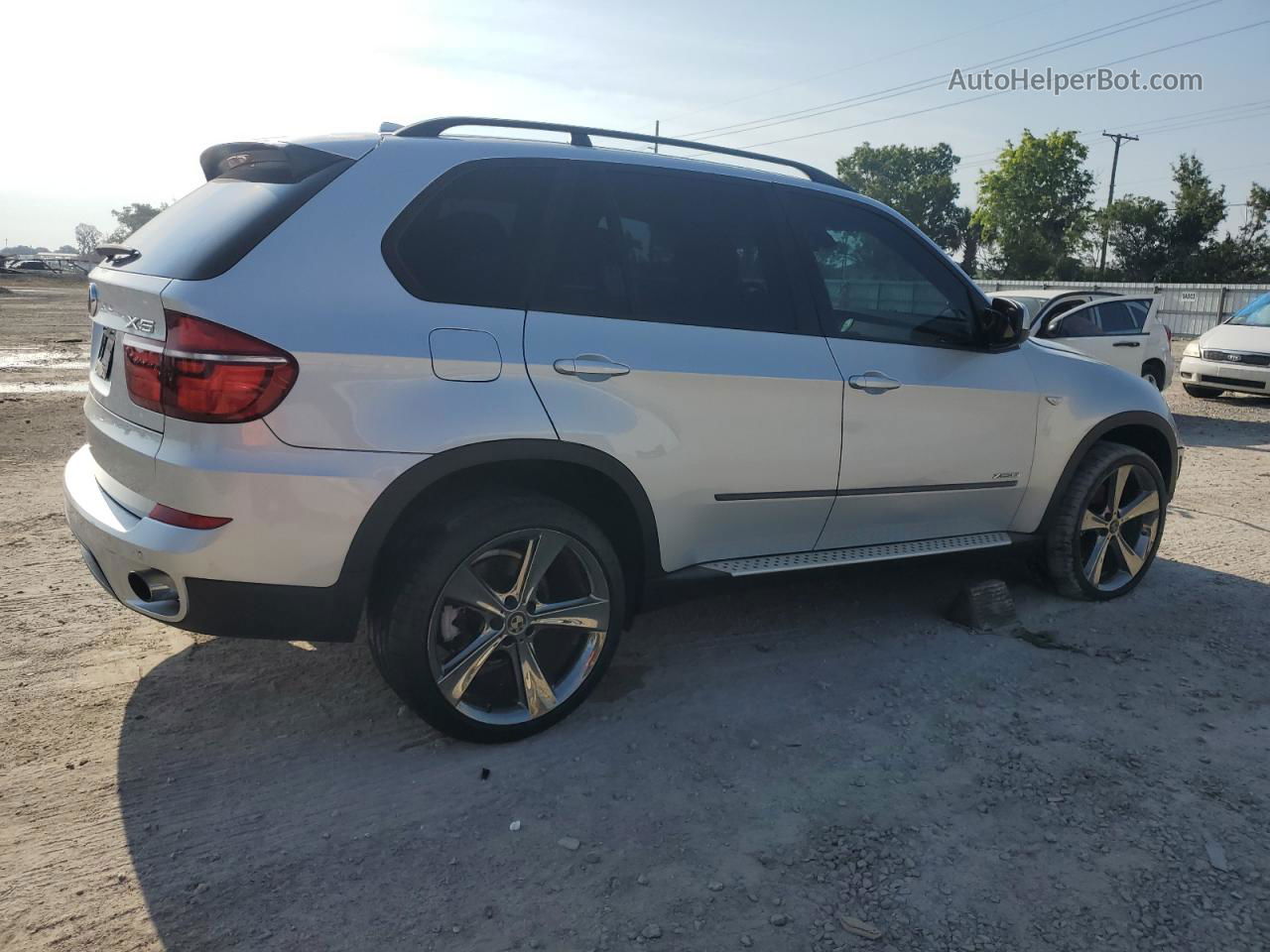 2011 Bmw X5 Xdrive35i Silver vin: 5UXZV4C54BL409481