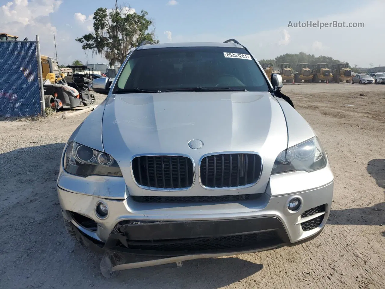 2011 Bmw X5 Xdrive35i Серебряный vin: 5UXZV4C54BL409481