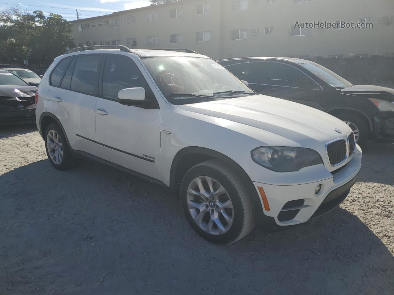 2011 Bmw X5 Xdrive35i White vin: 5UXZV4C54BL410338