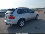 2011 Bmw X5 35i Silver vin: 5UXZV4C54BL413532