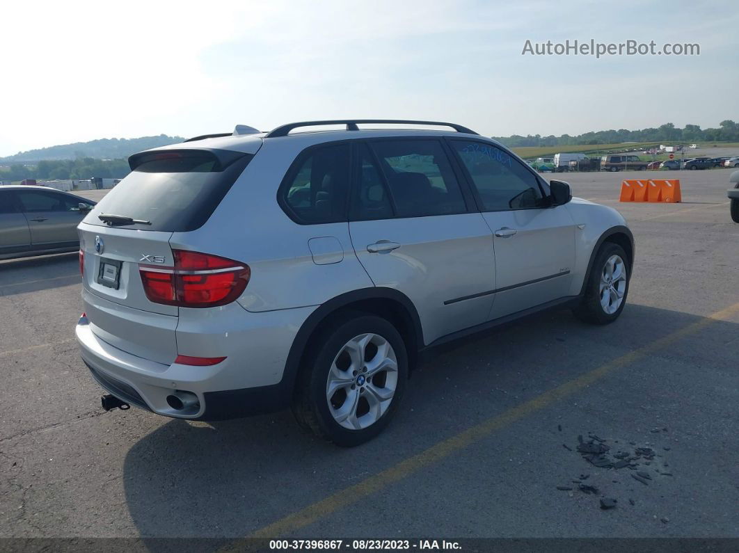 2011 Bmw X5 35i Серебряный vin: 5UXZV4C54BL413532