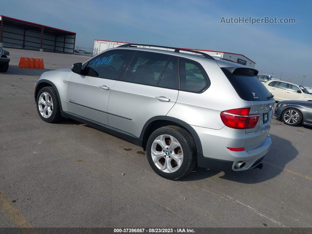 2011 Bmw X5 35i Silver vin: 5UXZV4C54BL413532