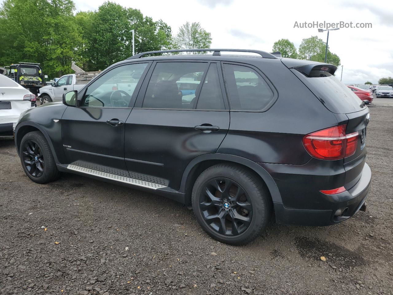 2011 Bmw X5 Xdrive35i Black vin: 5UXZV4C54BL414633