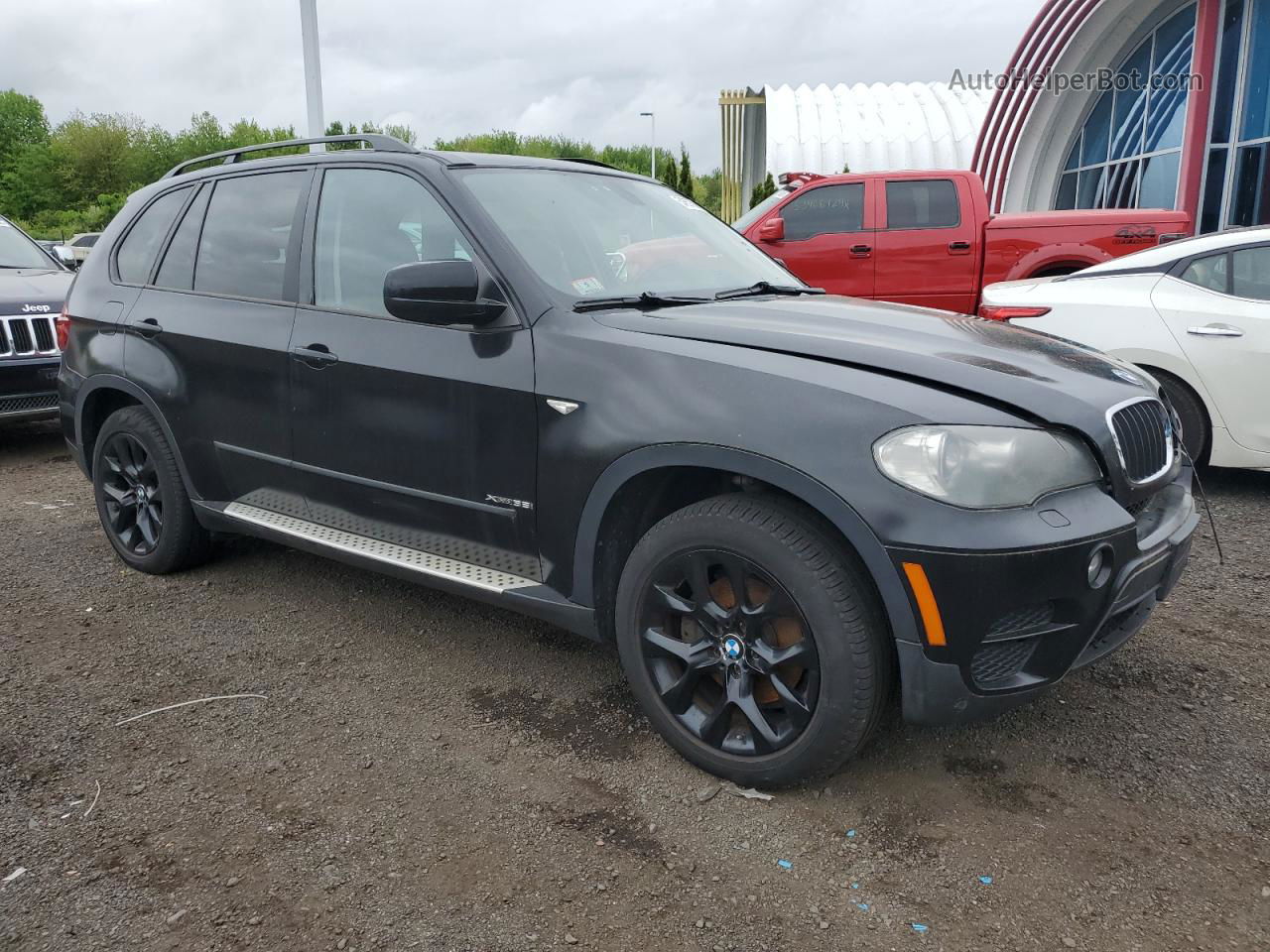 2011 Bmw X5 Xdrive35i Black vin: 5UXZV4C54BL414633