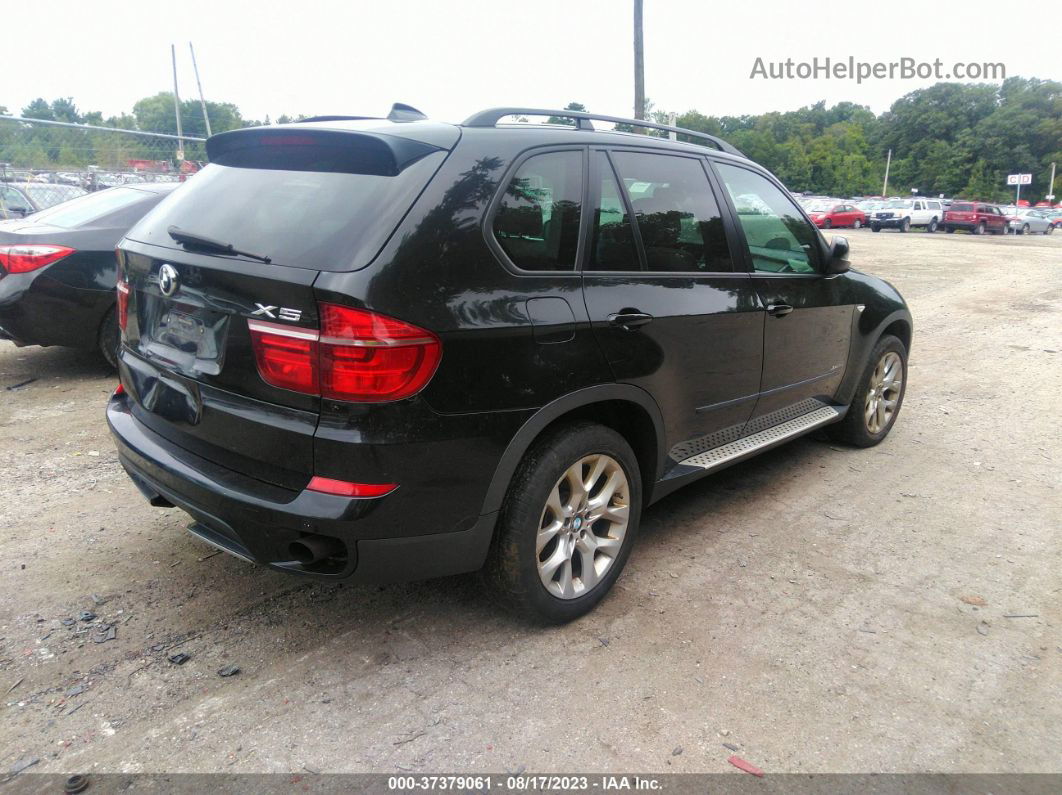 2011 Bmw X5 35i Black vin: 5UXZV4C54BL415152