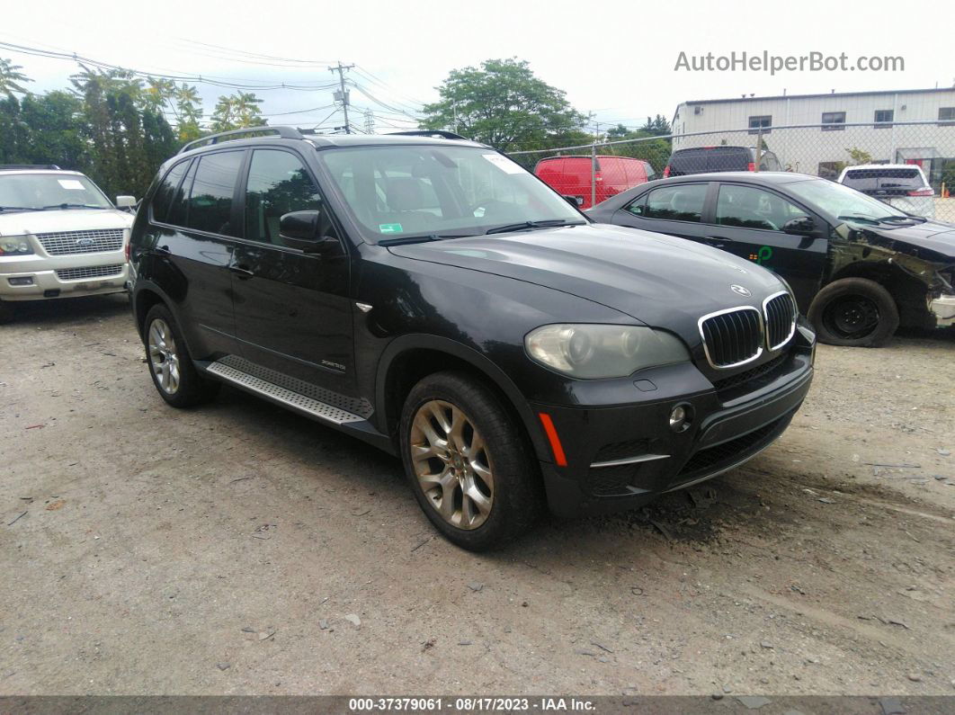 2011 Bmw X5 35i Black vin: 5UXZV4C54BL415152