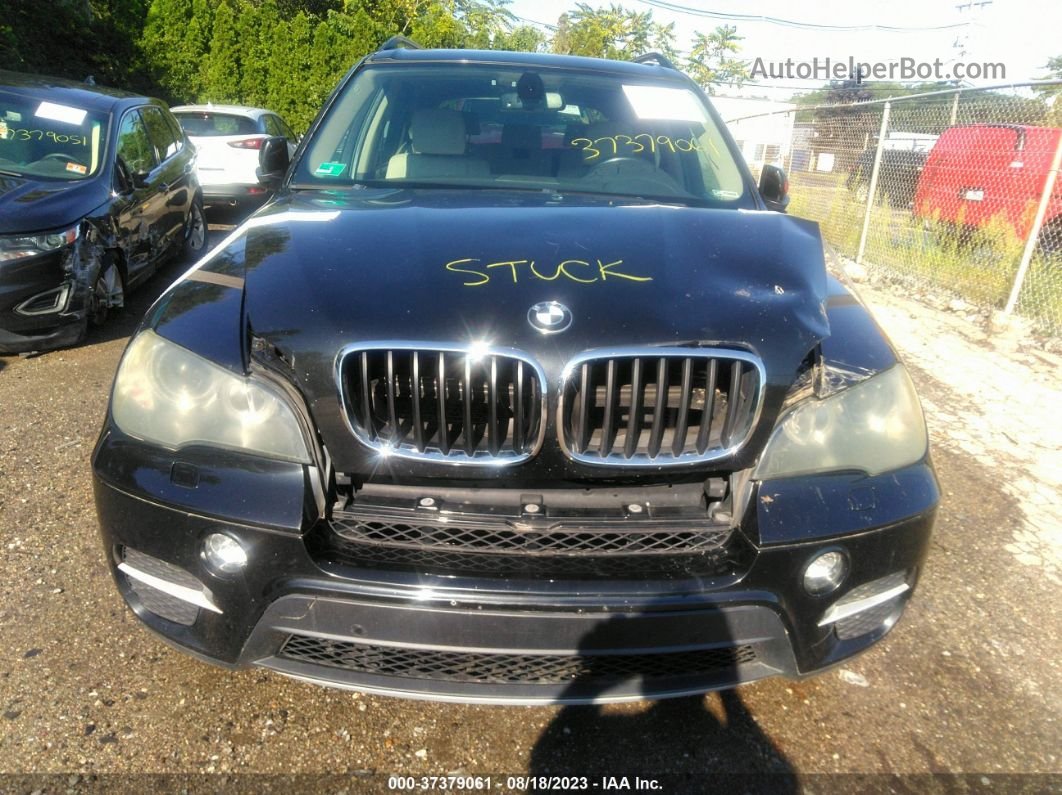 2011 Bmw X5 35i Black vin: 5UXZV4C54BL415152