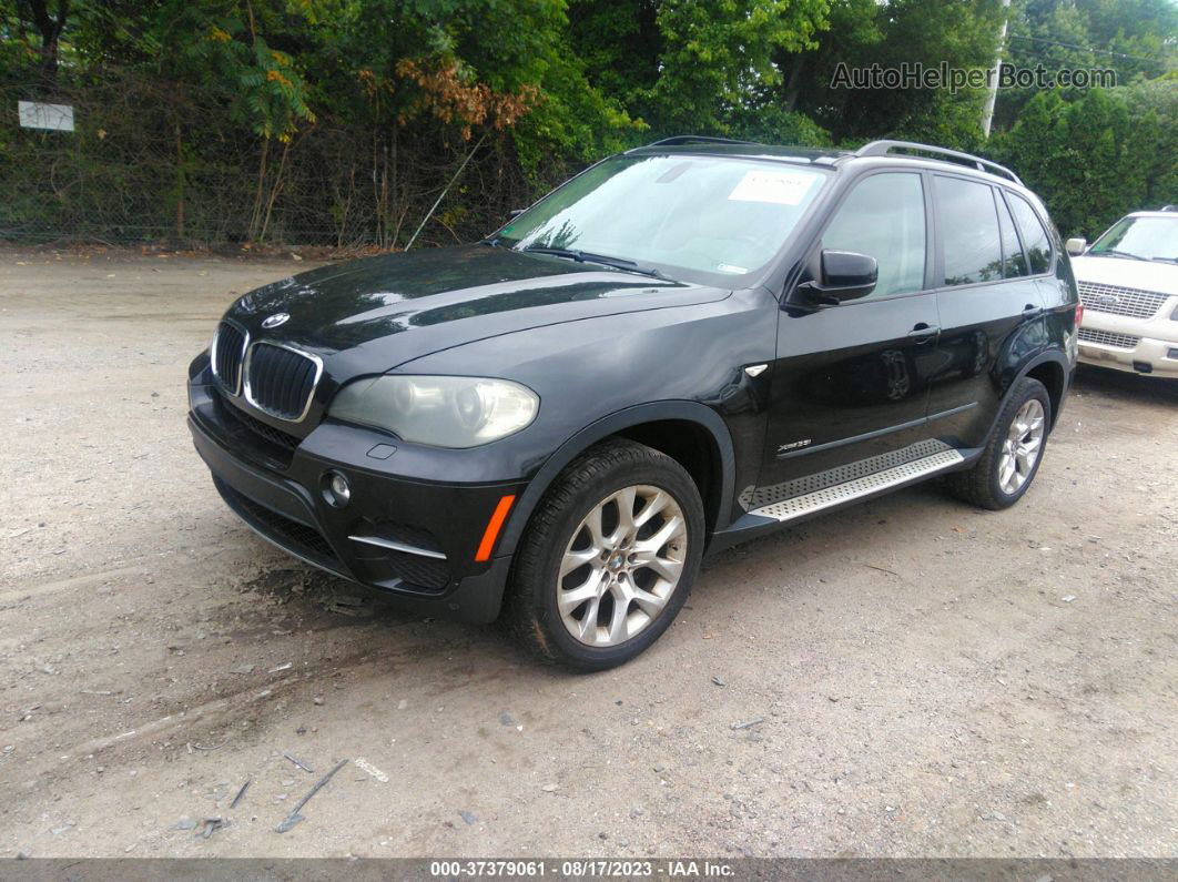 2011 Bmw X5 35i Black vin: 5UXZV4C54BL415152