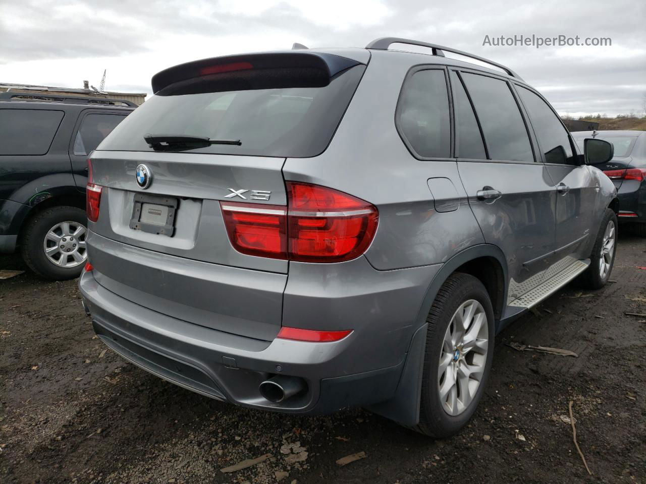 2011 Bmw X5 Xdrive35i Gray vin: 5UXZV4C54BL743266