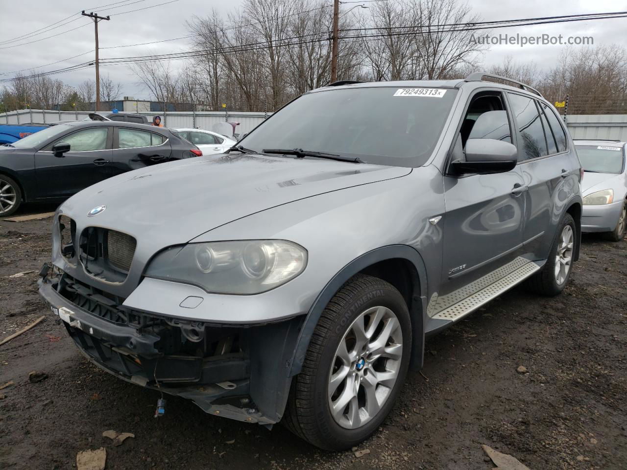 2011 Bmw X5 Xdrive35i Серый vin: 5UXZV4C54BL743266