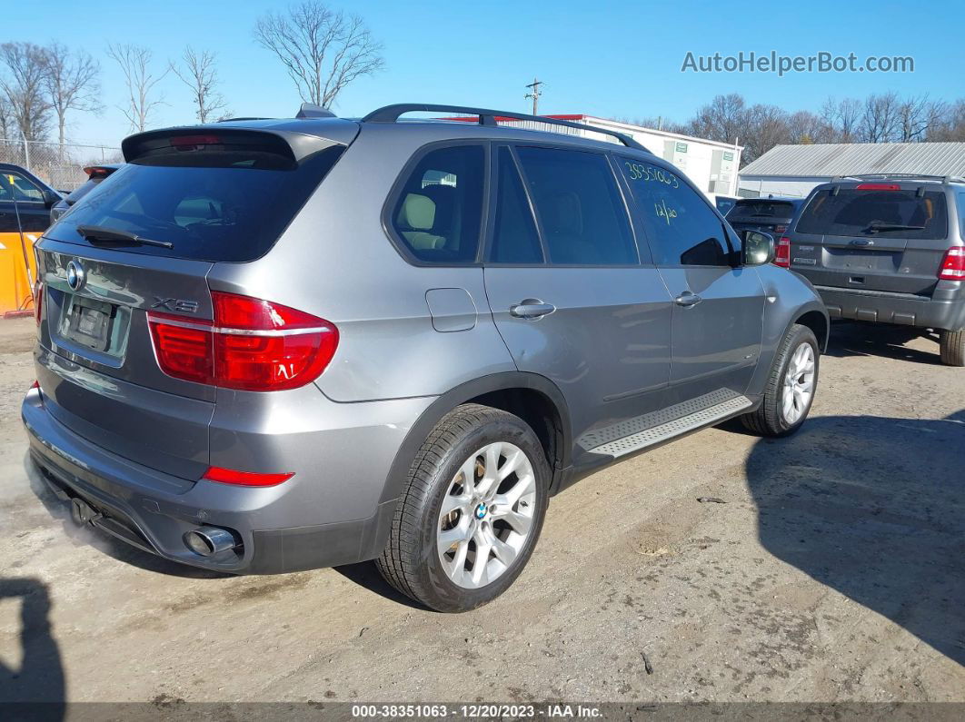 2012 Bmw X5 Xdrive35i/xdrive35i Premium/xdrive35i Sport Activity Gray vin: 5UXZV4C54CL746461