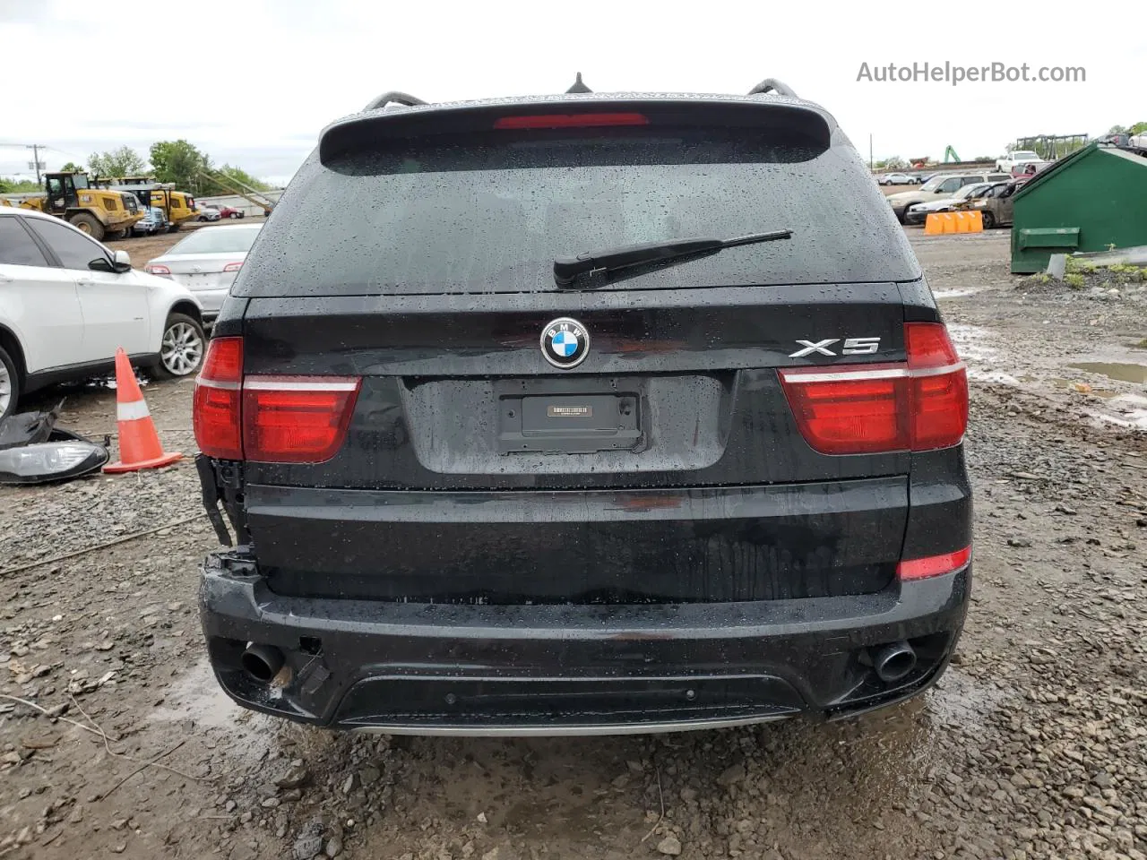 2012 Bmw X5 Xdrive35i Black vin: 5UXZV4C54CL747996