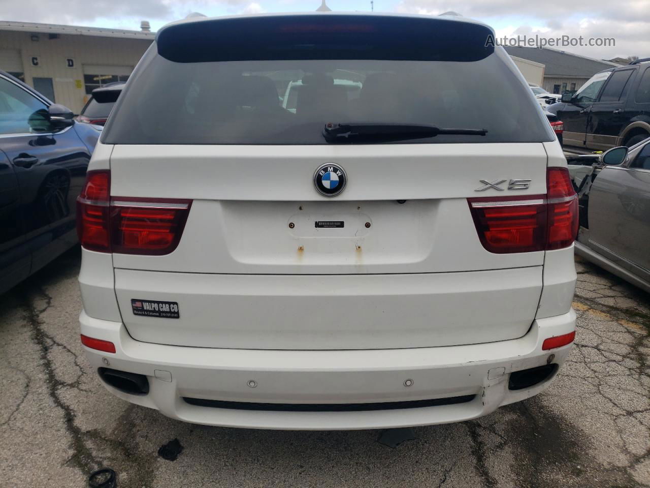 2012 Bmw X5 Xdrive35i White vin: 5UXZV4C54CL748906