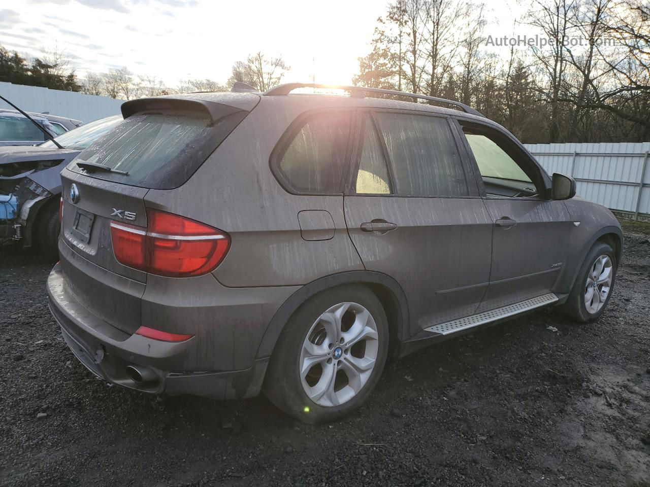 2012 Bmw X5 Xdrive35i Gray vin: 5UXZV4C54CL750154