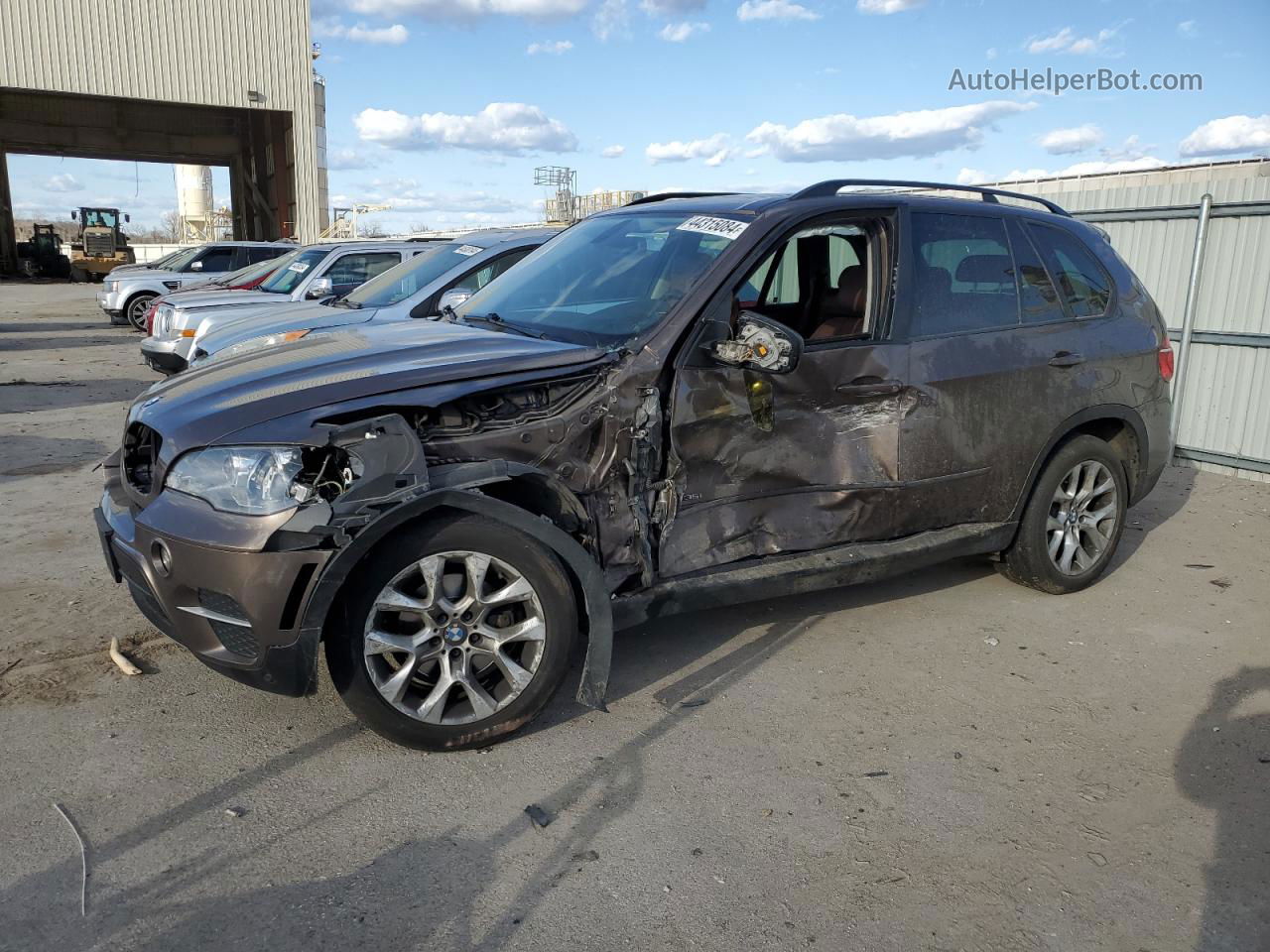 2012 Bmw X5 Xdrive35i Brown vin: 5UXZV4C54CL752714