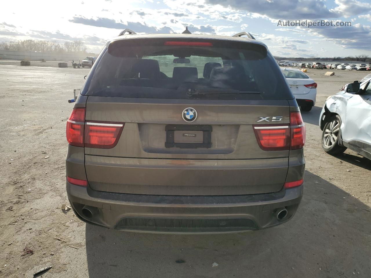 2012 Bmw X5 Xdrive35i Brown vin: 5UXZV4C54CL752714