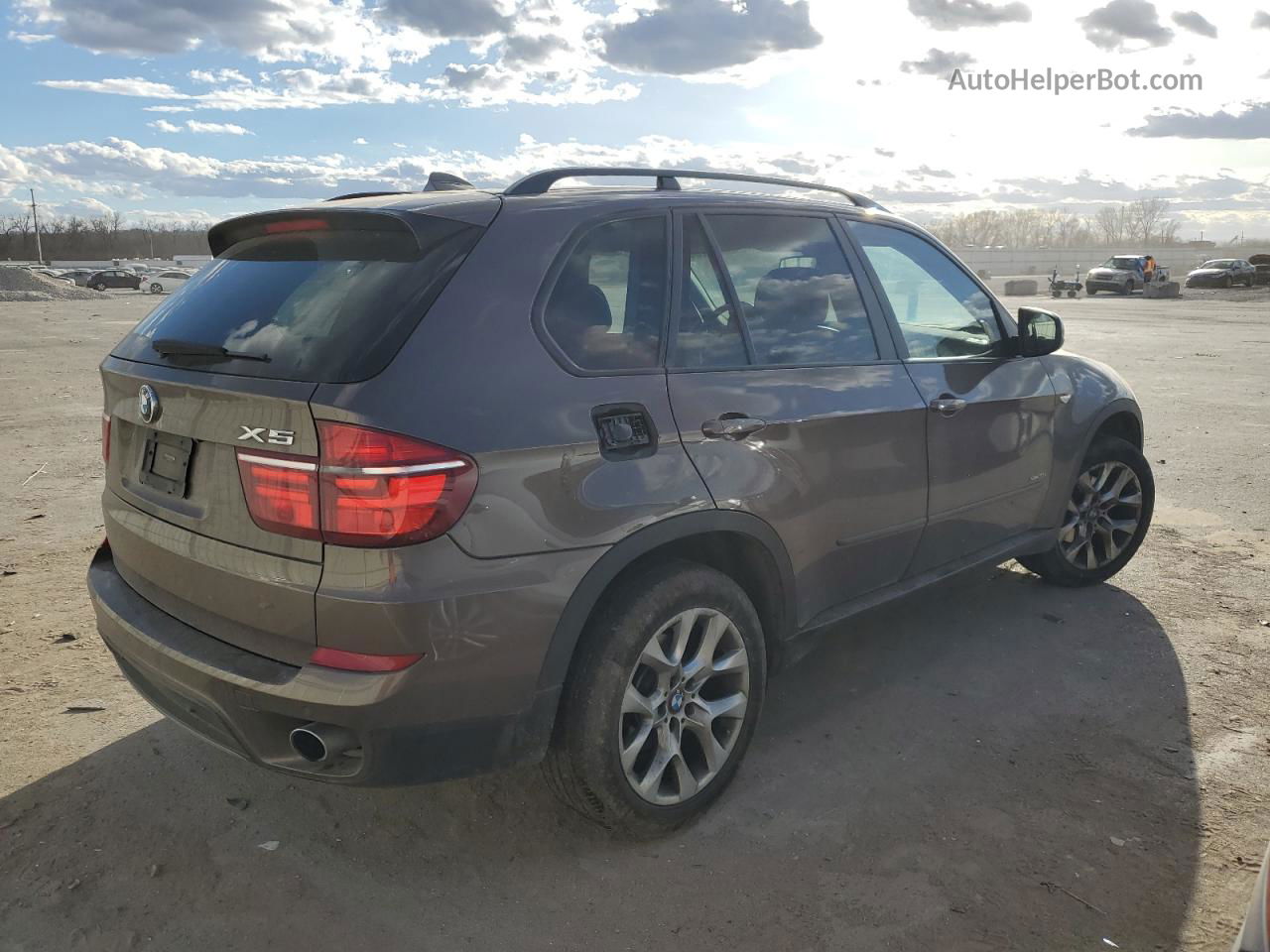 2012 Bmw X5 Xdrive35i Brown vin: 5UXZV4C54CL752714