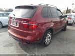 2012 Bmw X5 35i Maroon vin: 5UXZV4C54CL753488