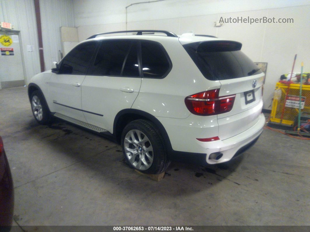 2012 Bmw X5 35i White vin: 5UXZV4C54CL753930