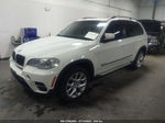 2012 Bmw X5 35i White vin: 5UXZV4C54CL753930