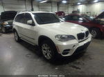 2012 Bmw X5 35i White vin: 5UXZV4C54CL753930