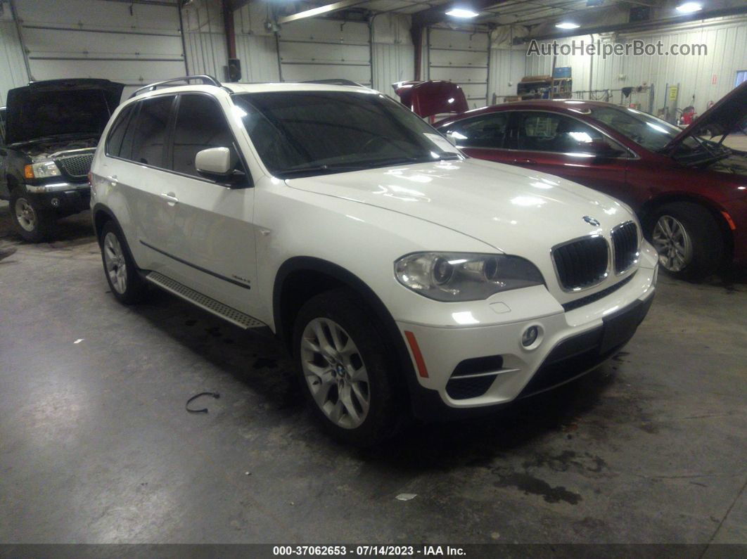 2012 Bmw X5 35i White vin: 5UXZV4C54CL753930