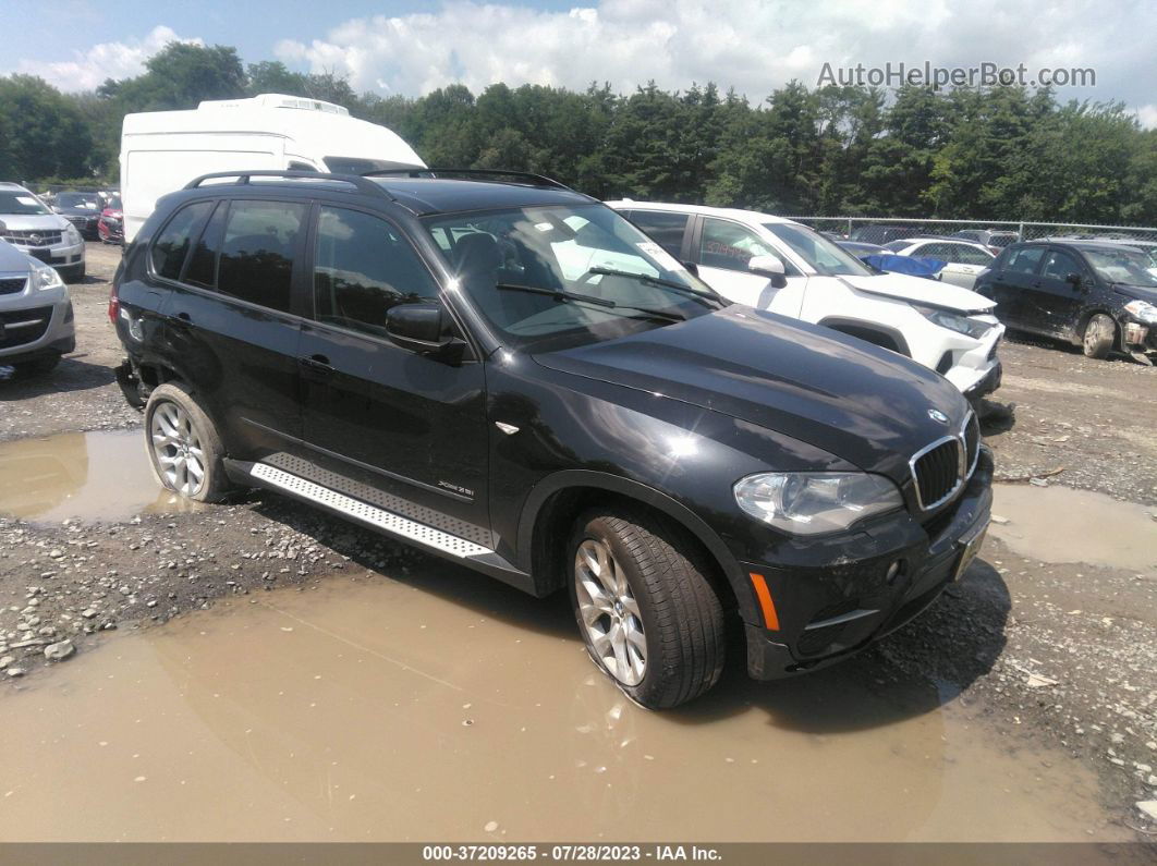 2012 Bmw X5 35i Черный vin: 5UXZV4C54CL756875