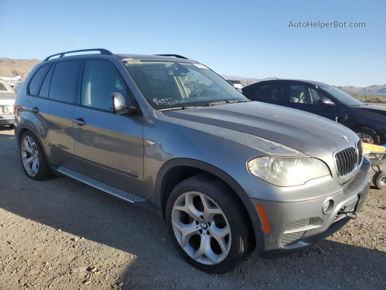 2012 Bmw X5 Xdrive35i Gray vin: 5UXZV4C54CL758643