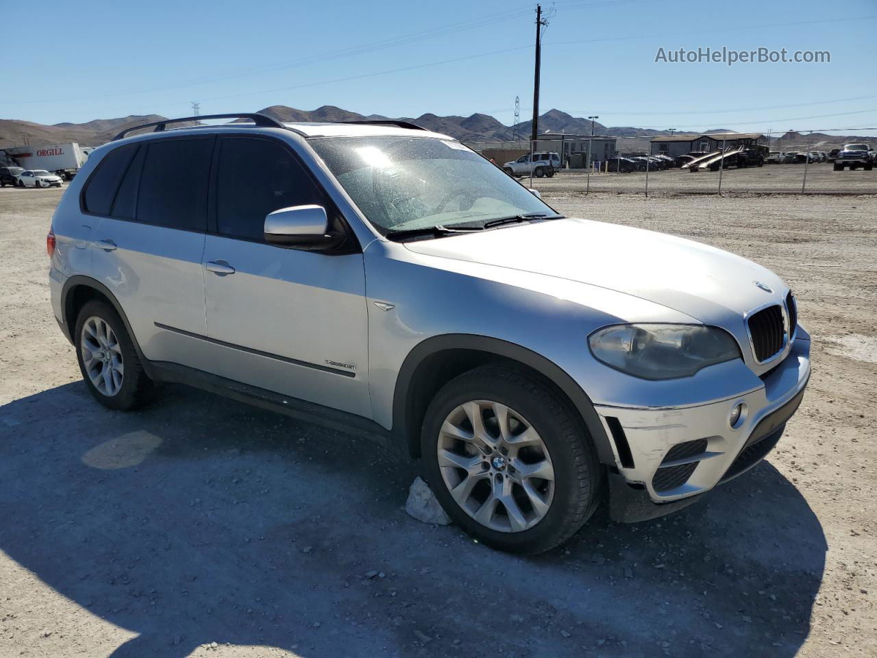 2012 Bmw X5 Xdrive35i Серебряный vin: 5UXZV4C54CL758691