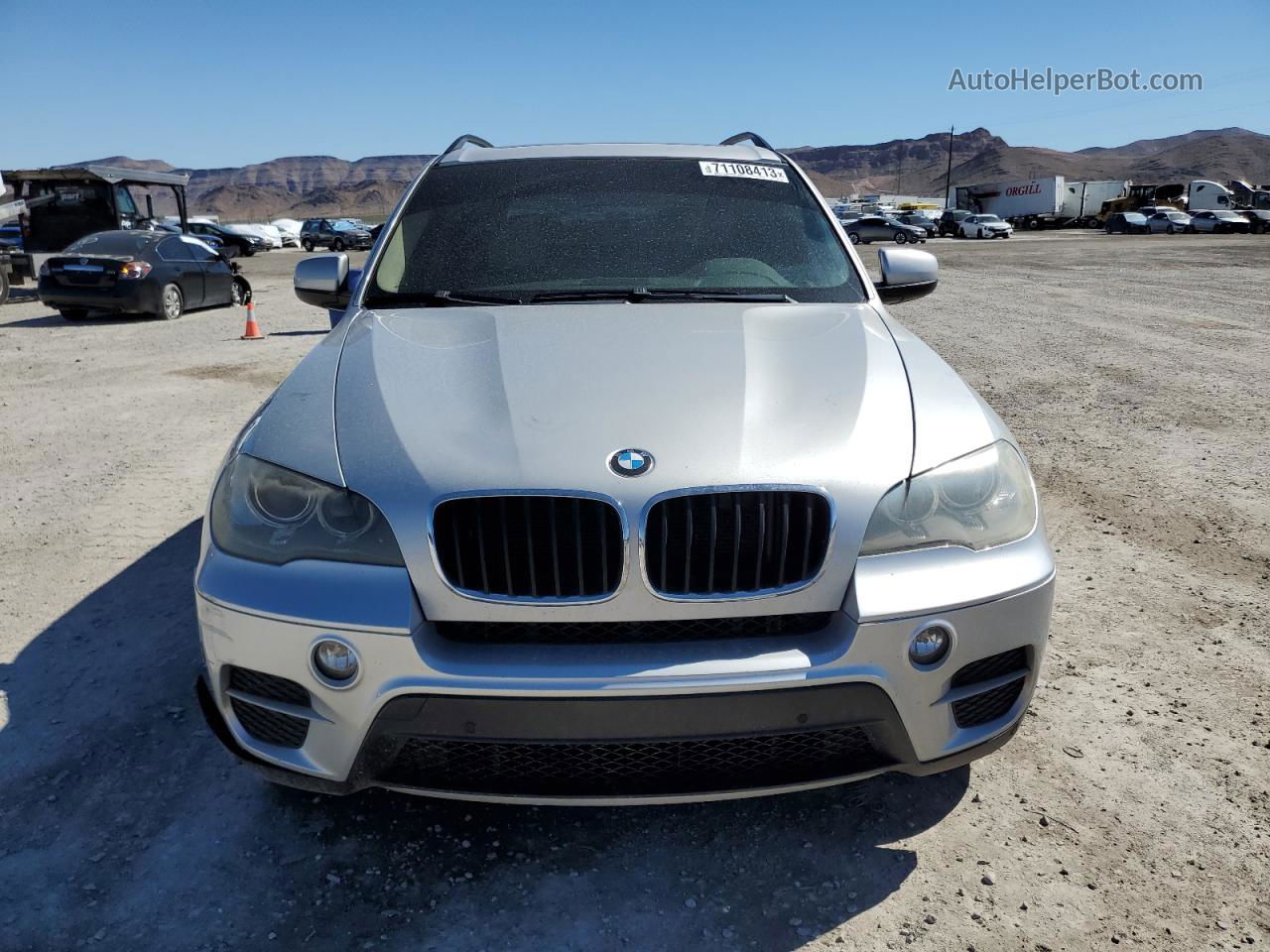 2012 Bmw X5 Xdrive35i Silver vin: 5UXZV4C54CL758691