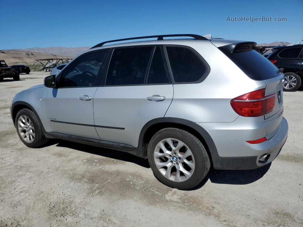 2012 Bmw X5 Xdrive35i Silver vin: 5UXZV4C54CL758691