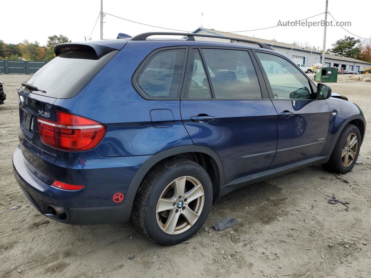 2012 Bmw X5 Xdrive35i Blue vin: 5UXZV4C54CL760408