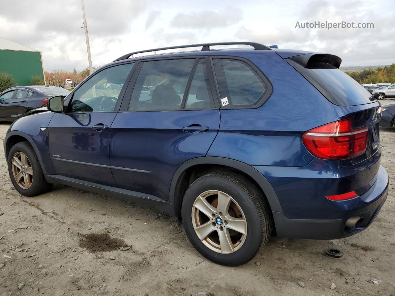 2012 Bmw X5 Xdrive35i Blue vin: 5UXZV4C54CL760408