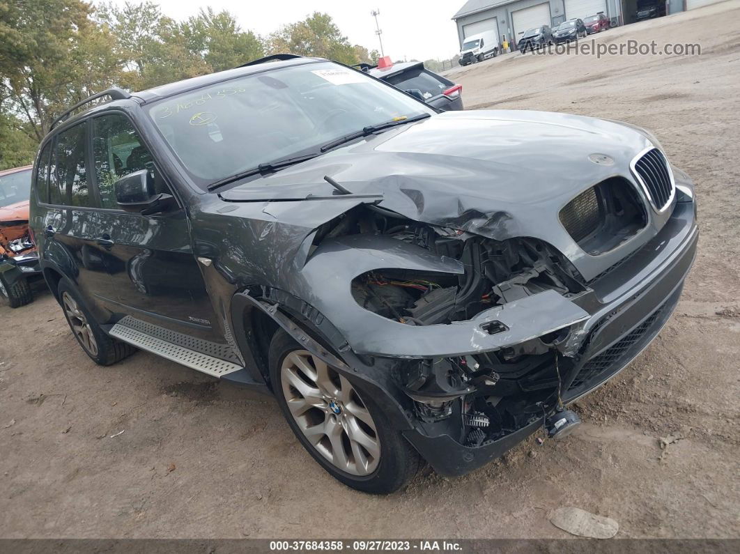 2012 Bmw X5 35i Gray vin: 5UXZV4C54CL765673