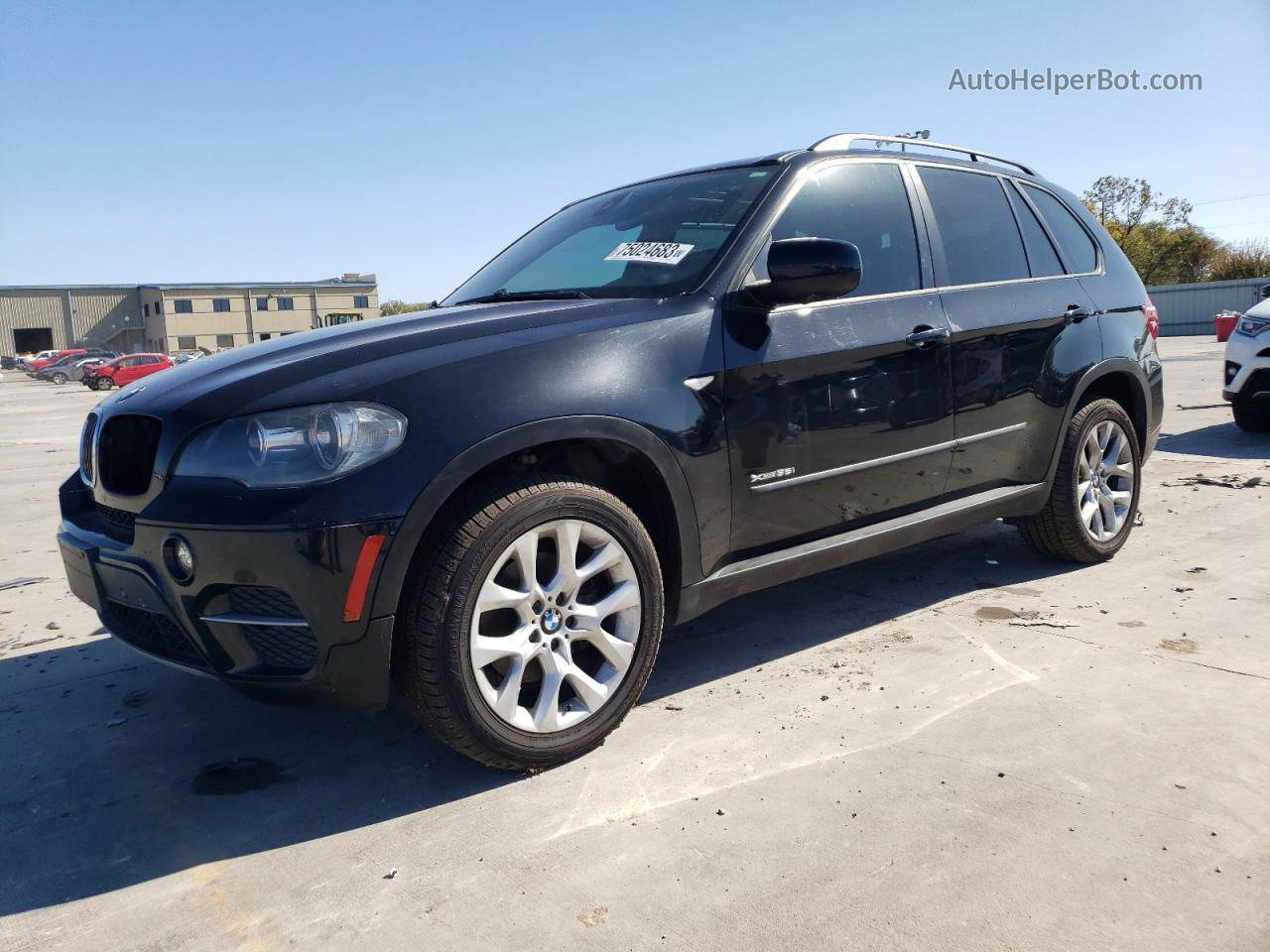 2011 Bmw X5 Xdrive35i Black vin: 5UXZV4C55BL400322