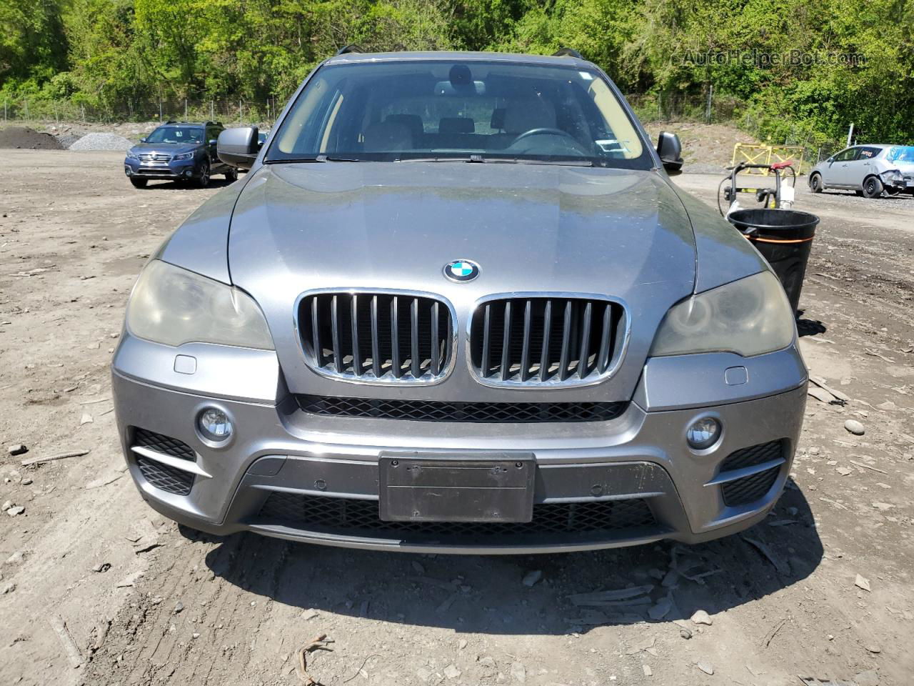 2011 Bmw X5 Xdrive35i Серебряный vin: 5UXZV4C55BL402989