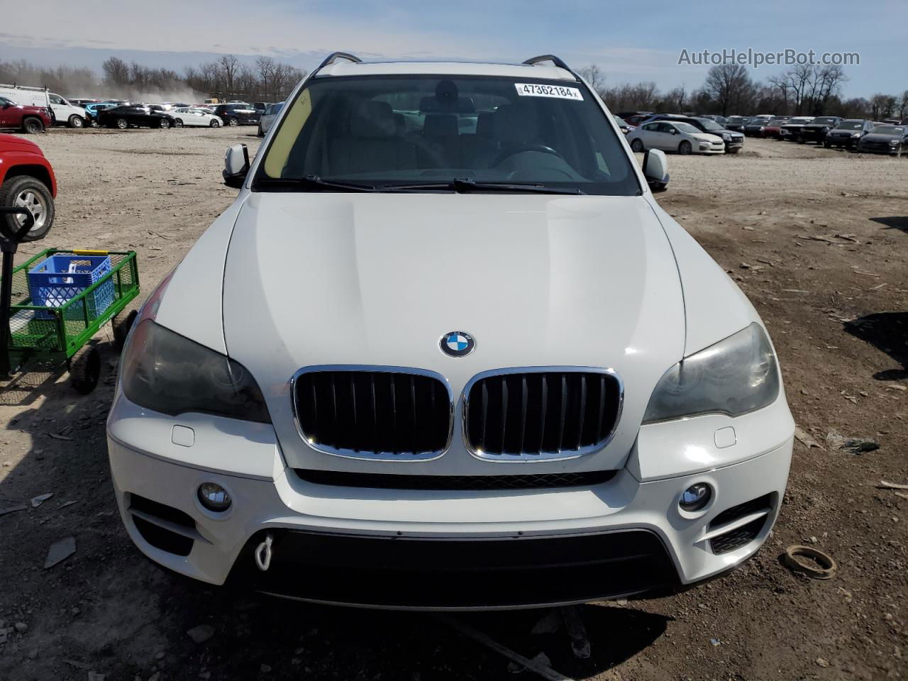 2011 Bmw X5 Xdrive35i White vin: 5UXZV4C55BL409456