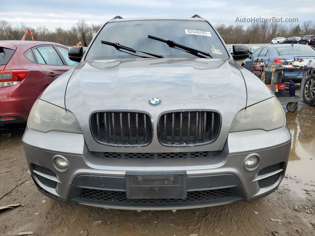 2011 Bmw X5 Xdrive35i Gray vin: 5UXZV4C55BL412955