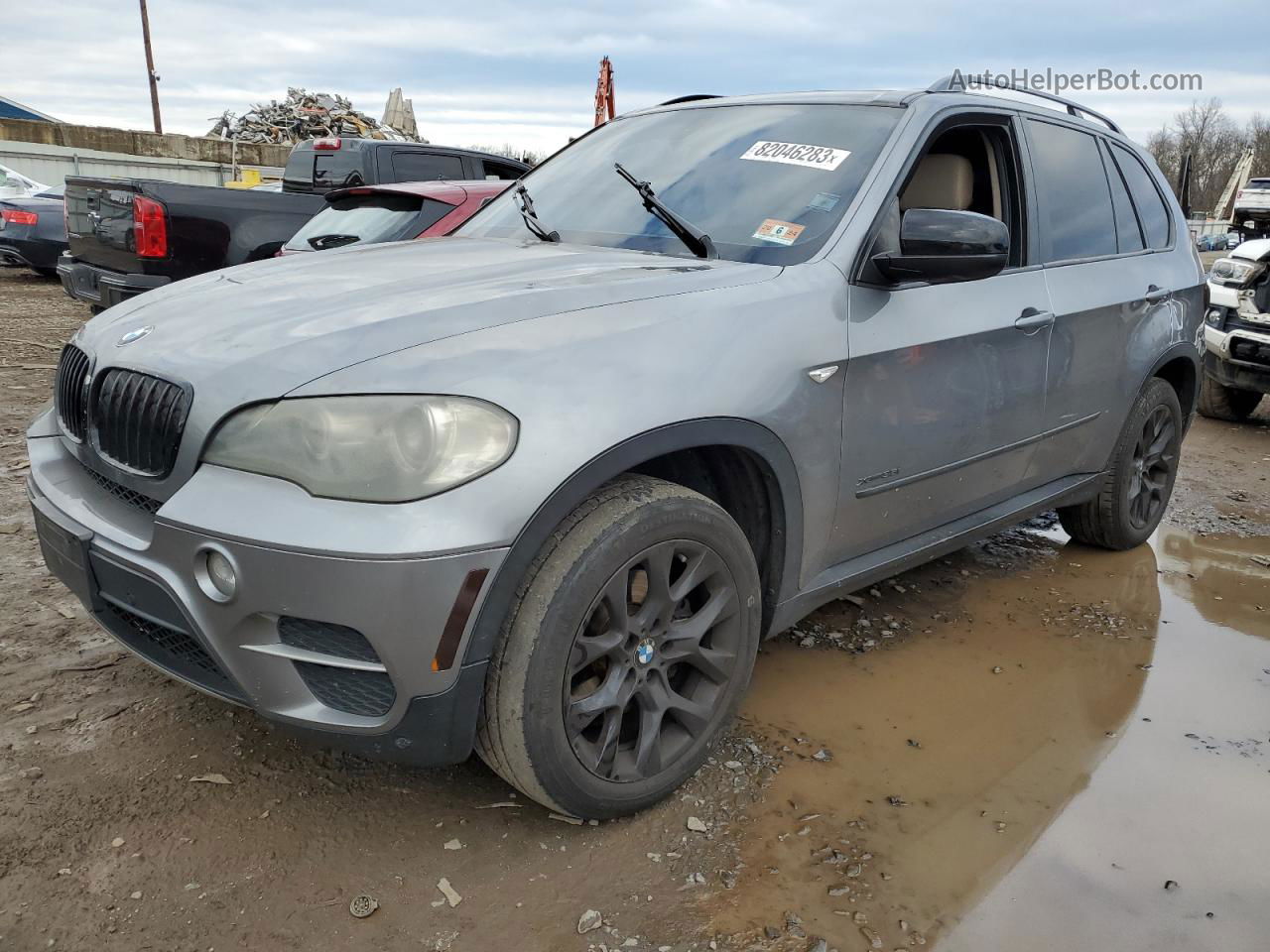 2011 Bmw X5 Xdrive35i Gray vin: 5UXZV4C55BL412955