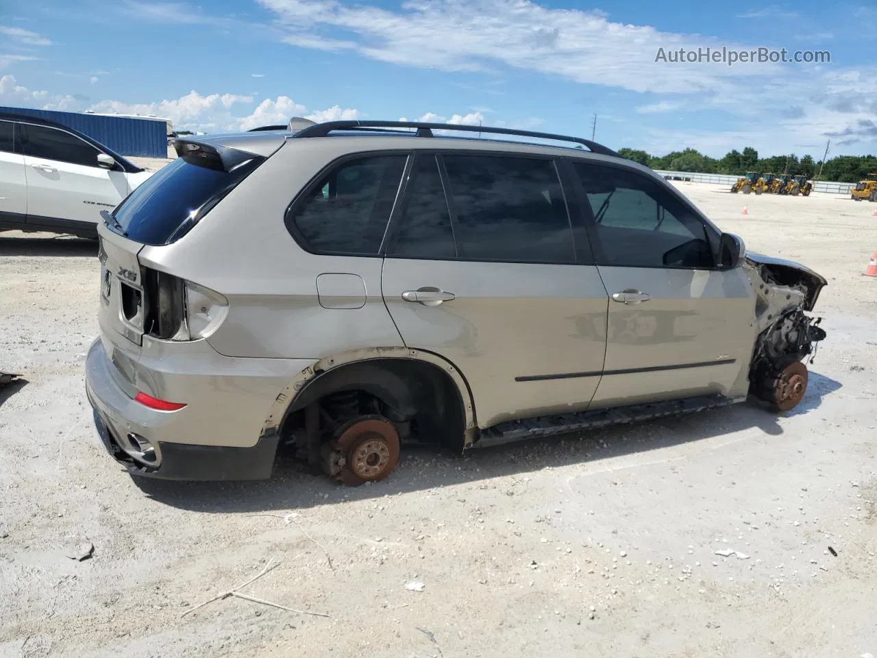 2011 Bmw X5 Xdrive35i Золотой vin: 5UXZV4C55BL413197