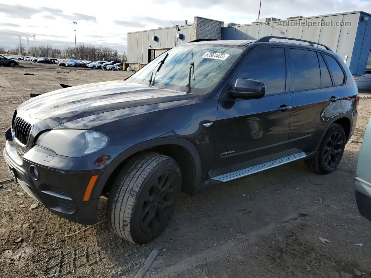 2011 Bmw X5 Xdrive35i Black vin: 5UXZV4C55BL742143