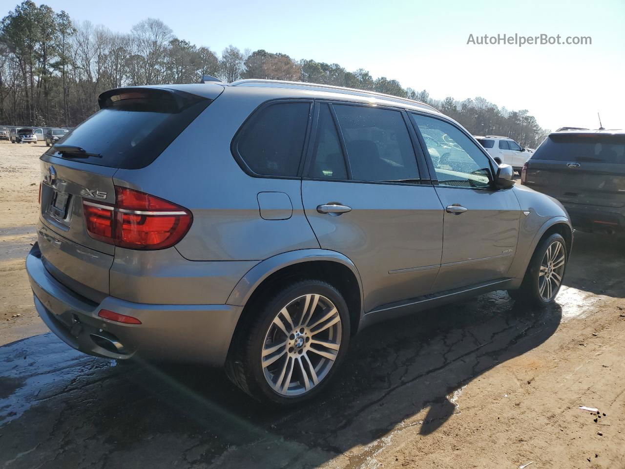 2011 Bmw X5 Xdrive35i Gray vin: 5UXZV4C55BL743549