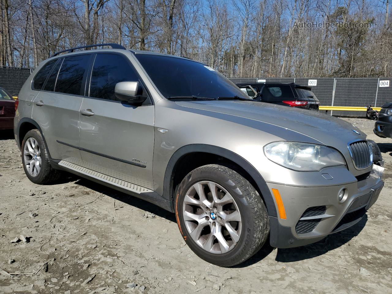 2012 Bmw X5 Xdrive35i Beige vin: 5UXZV4C55CL744816